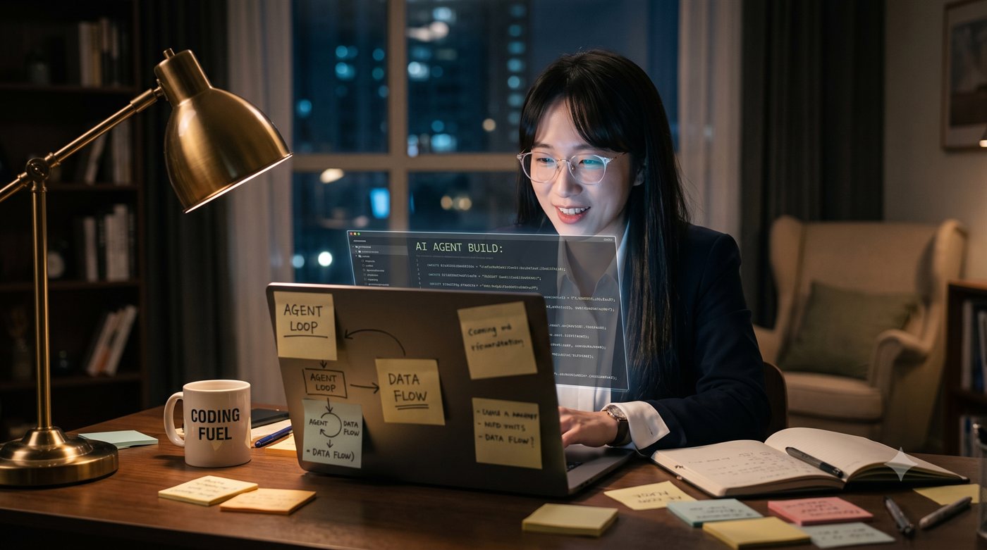 주말 밤 포스트잇을 붙여가며 AI 에이전트를 직접 만드는 우팀장