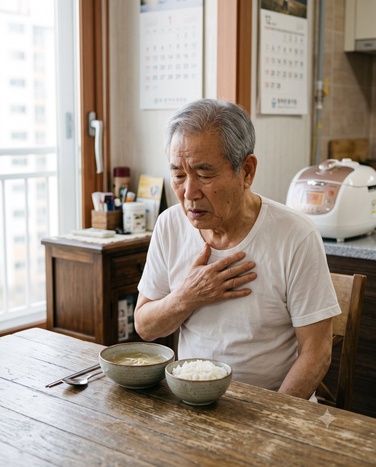 소리 없이 폐로 넘어갑니다 — 사레도 없이 폐렴 걸리는 부모님 삼킴장애